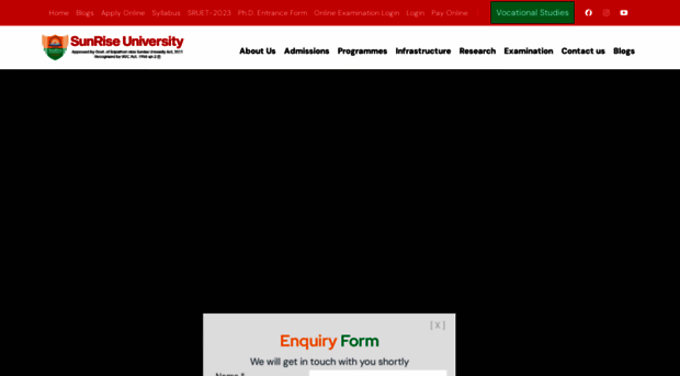 sunriseuniversity.in