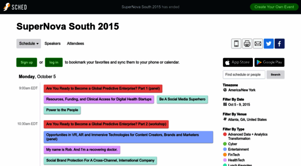 supernovasouth2015.sched.org