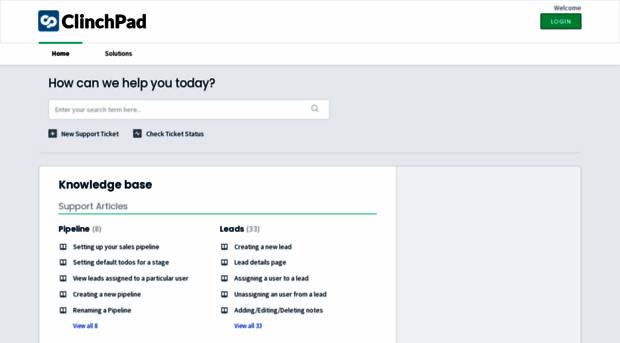 support.clinchpad.com