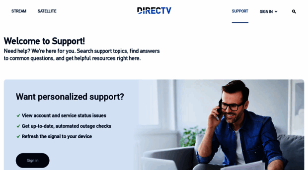 support.directv.com