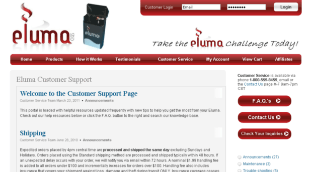 support.elumacigs.com