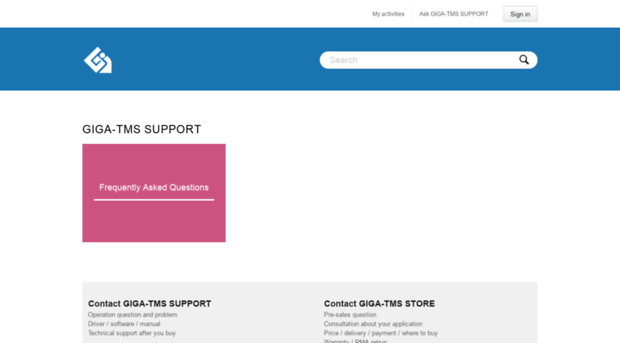 support.gigatms.com.tw