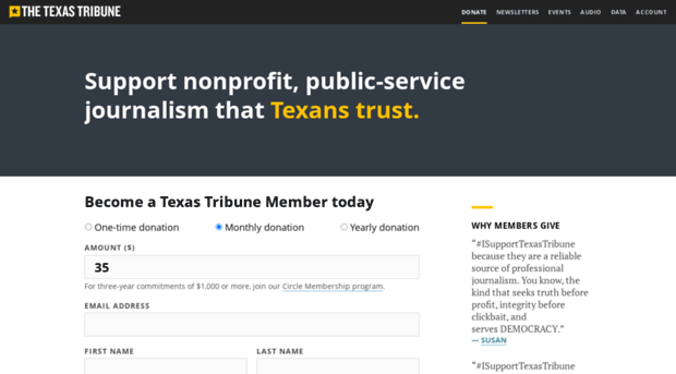 support.texastribune.org