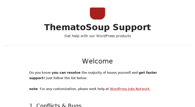 support.thematosoup.com