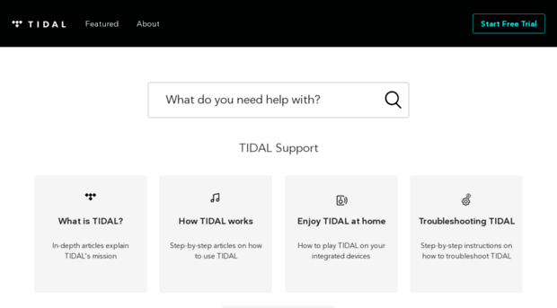 support.tidal.com