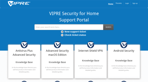 support.vipreantivirus.com