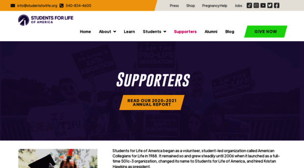 supporters.studentsforlife.org