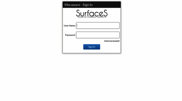 surfaces.moraware.net