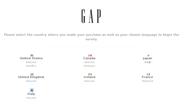 survey4gap.com