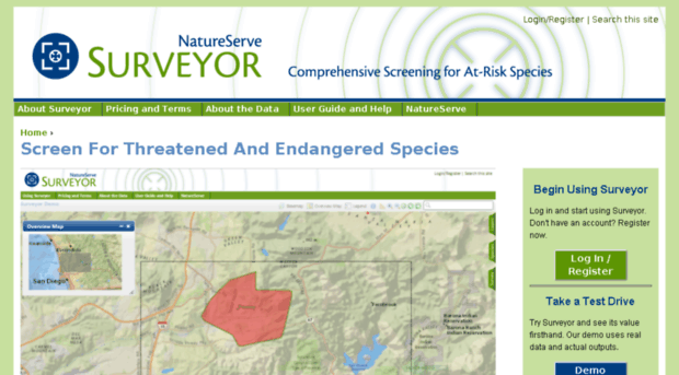 surveyor.natureserve.org