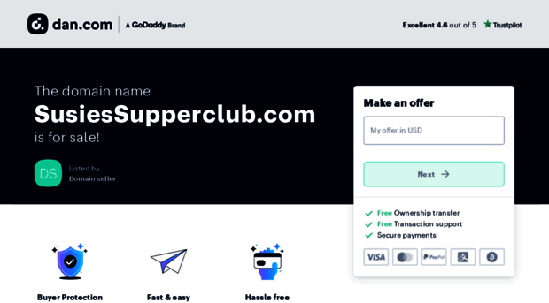 susiessupperclub.com