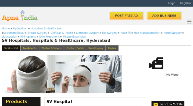 svhospitals-hyderabad.apnaindia.com