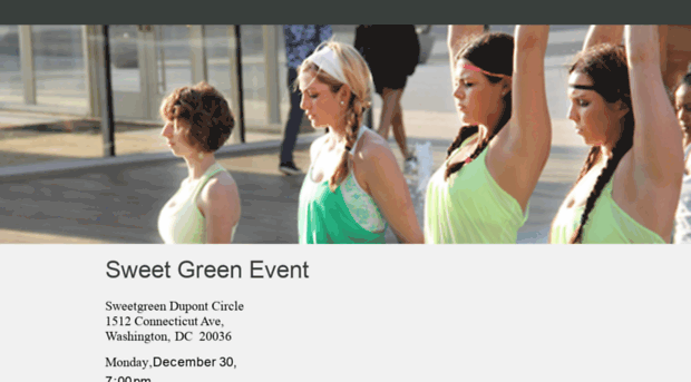 sweetgreenevent.splashthat.com