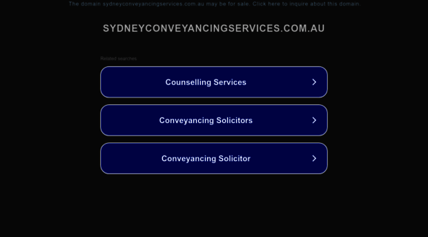 sydneyconveyancingservices.com.au
