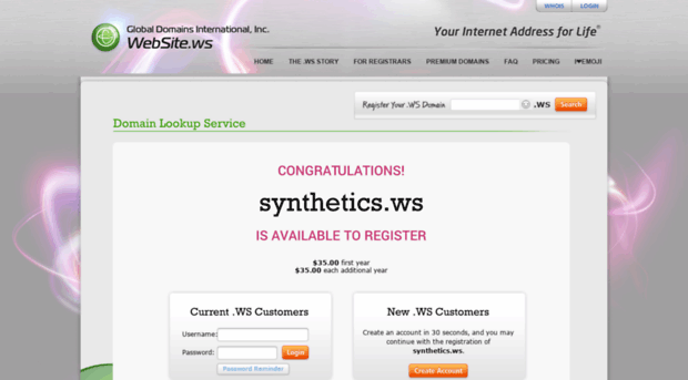synthetics.ws