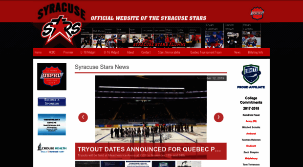 syracusestars.pointstreaksites.com