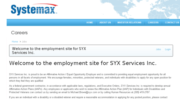 syxservices.applicantpro.com