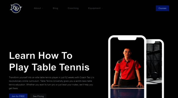 tabletennisuniversity.com