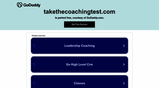 takethecoachingtest.com