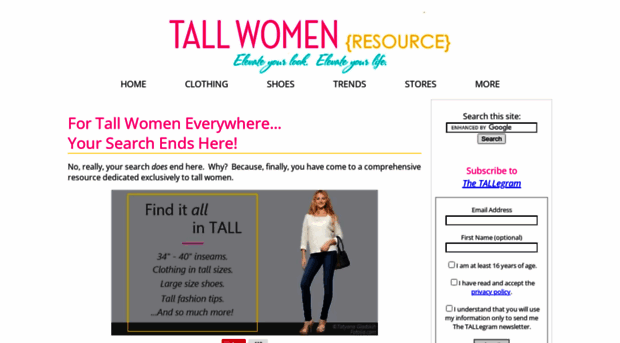 tallwomenresource.com