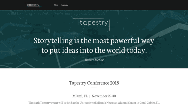 tapestryconference.com