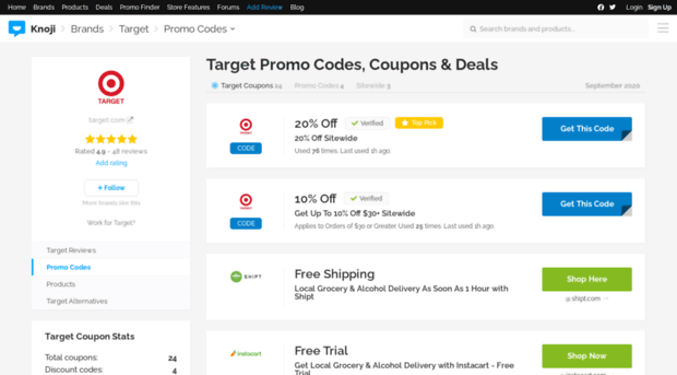 target.bluepromocode.com