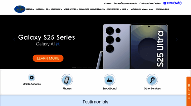 tashicell.com
