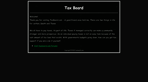 taxboard.com