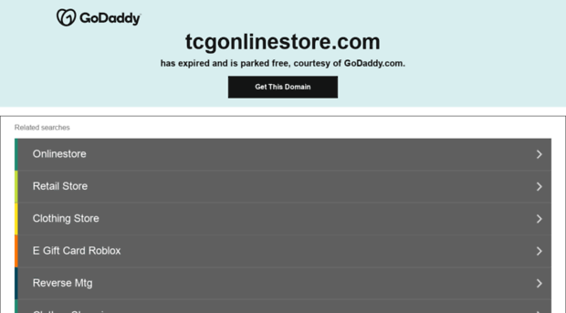 tcgonlinestore.com