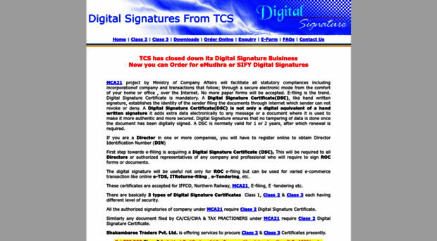 tcsdigitalsignature.com