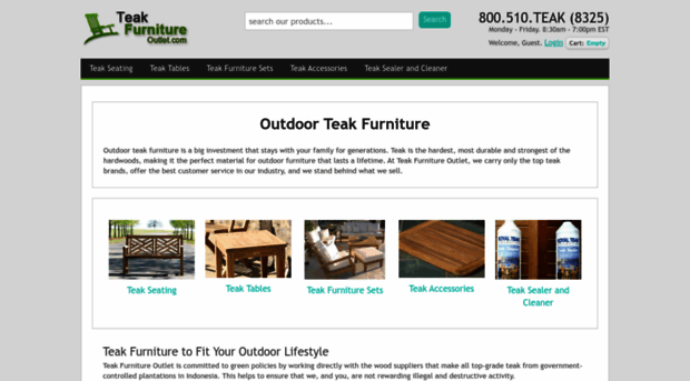 teakfurnitureoutlet.com