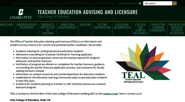 tealr.uncc.edu