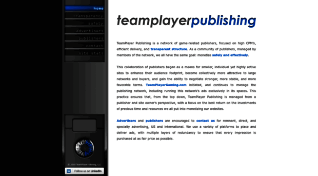 teamplayerpublishing.com