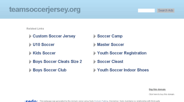 teamsoccerjersey.org