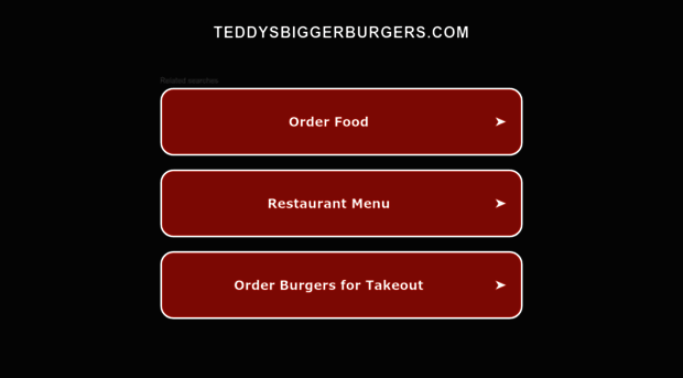 teddysbiggerburgers.com