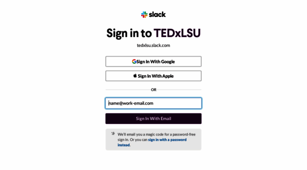 tedxlsu.slack.com