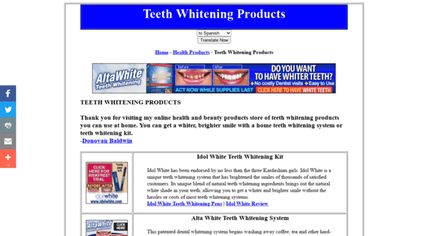 teethwhitenerproductreviews.com