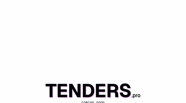 tenders.pro