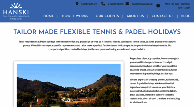 tennisholidays.co.uk