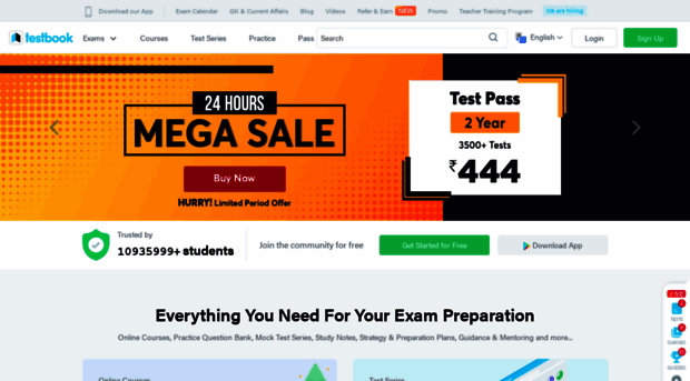 Testbook.com... Testbook.com - India's No.1 Govt Exam Preparation Site ...