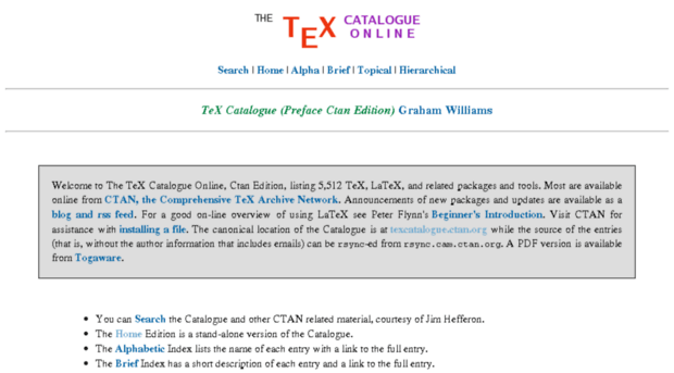 texcatalogue.ctan.org