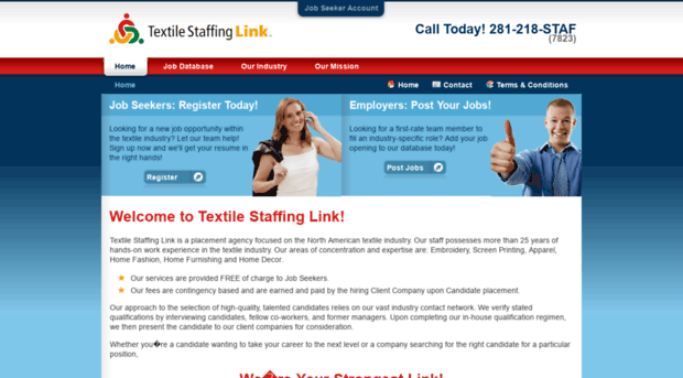 textilestaffinglink.com