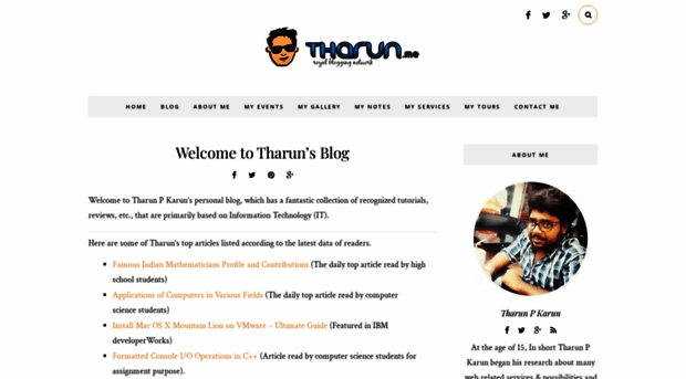 tharunpkarun.com