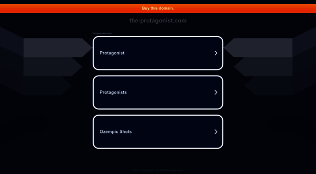 the-protagonist.com