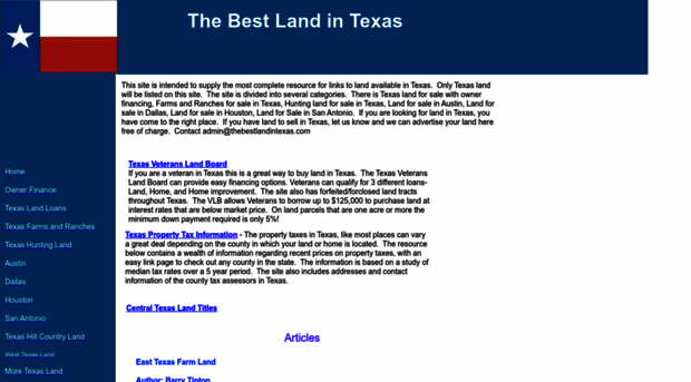 thebestlandintexas.com