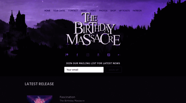 thebirthdaymassacre.com