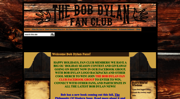 thebobdylanfanclub.com