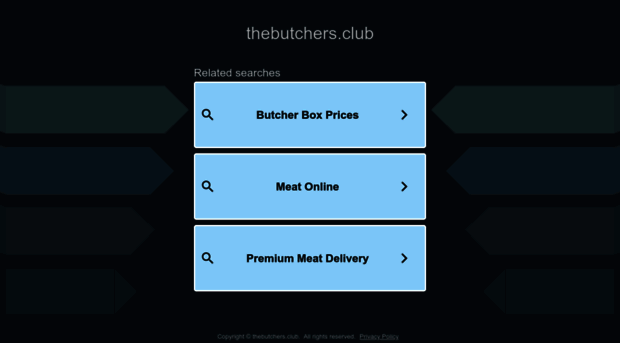 thebutchers.club