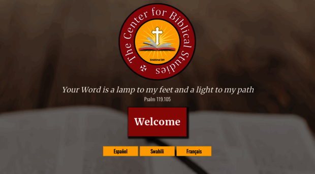 thecenterforbiblicalstudies.org