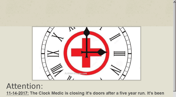 theclockmedic.com